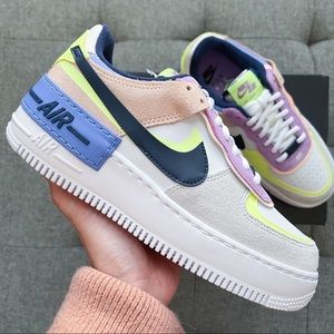 🍁 Nike Air Force 1 shadow pastel shoes